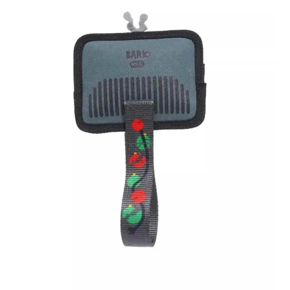 BARK Home Alone‎ Super Chewer Kevin’s TV Dog Toy No Fluff Tug Toss Squeaker